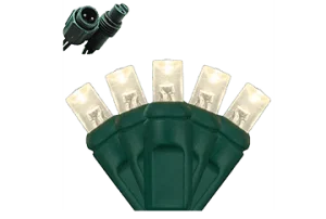 Commercial Grade - 5mm Coaxial Mini Lights - Warm White