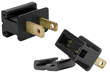 Commercial Grade Male Plug - per piece - Black