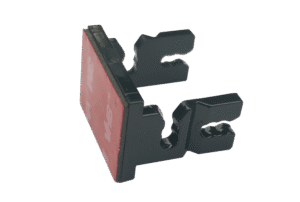 Commercial Grade  3M Adhesive Socket Clip- Black
